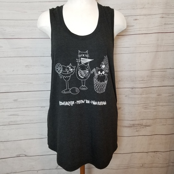 Tops - 🐱Meowgarita Tank Top
